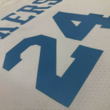 22-23 LAKERS BRYANT #24 White Top Quality Hot Pressing NBA Jersey (Retro Logo)