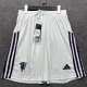 25-26 Man Utd White Shorts Pants 1:1 Thai Quality (黑标)