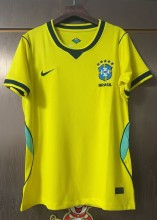 2026 Brazil Home Women Fans Soccer Jersey (女)