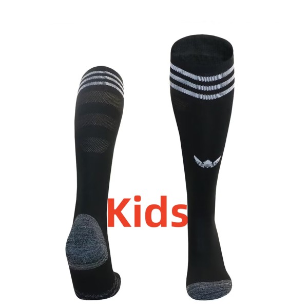 25-26 LIV Black GoalKeeper Kids Socks