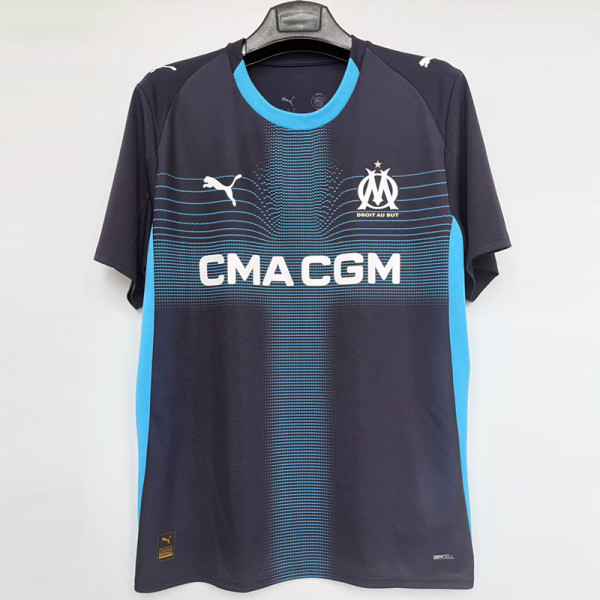 25-26 Marseille Away 1:1 Fans Soccer Jersey