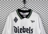 1995-1996 Monchengladbach Home Long Sleeve Retro Soccer Jersey