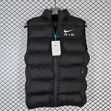 24-25  NK AIR Black Cotton jacket vest (Waistcoat)