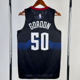 23-24 Nuggets GORDON #50 Black City Edition Top Quality Hot Pressing NBA Jersey