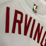 22-23 Nets IRVING #11 White Top Quality Hot Pressing NBA Jersey (Retro Logo)