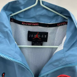 25-26 PSG Jordan Light blue Windbreaker