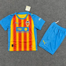 25-26 Valencia Third Kids Soccer Jersey