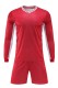 24-25 New Red High Quality Long Sleeve Training Suit