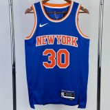 22-23 KNICKS RANDLE #30 Blue Top Quality Hot Pressing NBA Jersey
