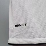 2010-2011 Man Utd UCL Version Away White Retro Soccer Jersey(胸前决赛字)