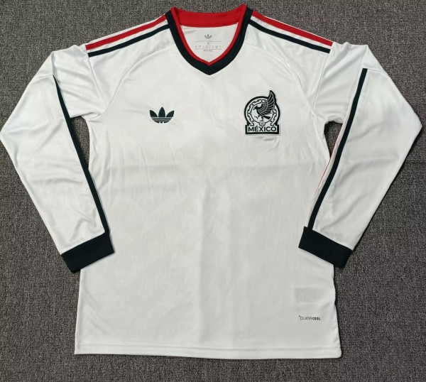 2026 World Cup Mexico Away Long sleeves Fans Soccer Jersey