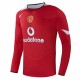 2004-2006 Man Utd Home Long sleeve Retro soccer jersey