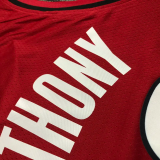 Trail Blazers ANTHONY #00 Jordan Red Top Quality Hot Pressing NBA Jersey