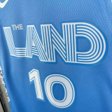 24-25 Cleveland Cavaliers GARLAND #10 Light blue City Edition Top Quality Hot Pressing NBA Jersey