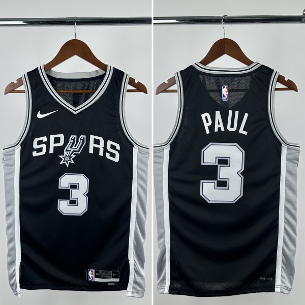 24-25 SA Spurs  Top Quality Hot Pressing NBA Jersey