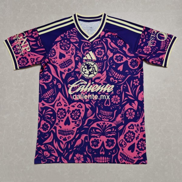 25-26 Club America Purple All Saints' Day Soccer Jersey