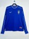 1998 Brazil Away Long sleeves Retro Soccer Jersey 