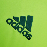 2010-2011 Palmeiras Fluorescent Green Retro Soccer Jersey