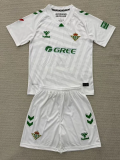 25-26 Real Betis White GoalKeeper Adult Suit