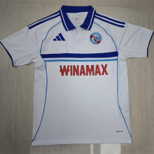 25-26 Strasbourg Away Fans Soccer Jersey 1:1 Thai Quality