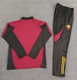 25-26 Roma High Quality Half Pull Tracksuit