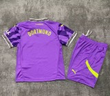 25-26 Dortmund Purple Special Edition Kids Soccer Jersey