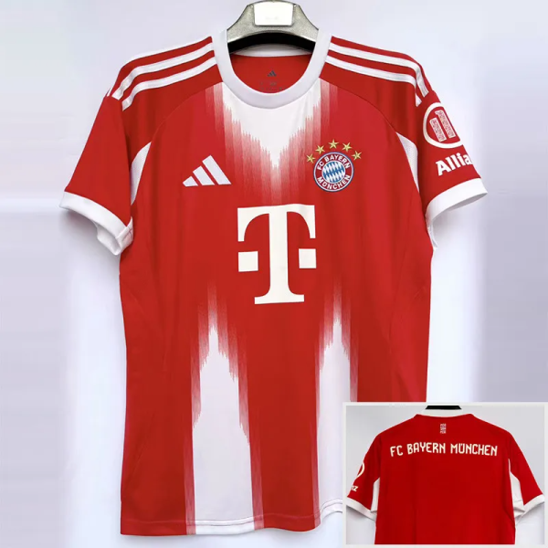 25-26 Bayern Home Fans Soccer Jersey