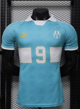 25-26 Marseille King Series #9 Blue Player Version Soccer Jersey
