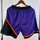 22-23 SUNS Retro Purple Shorts Pants