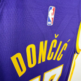 Lakers DONCIC #77 Purple Top Quality Hot Pressing NBA Jersey(V领)
