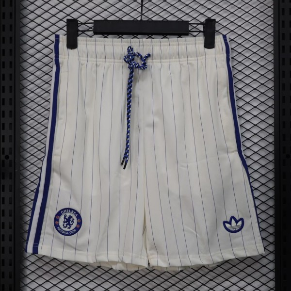 25-26 CHE White Casual Version Player Version Shorts Pants