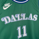 25-26 Dallas Mavericks IRVING #11 Green Retro Top Quality Hot Pressing NBA Jersey