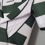 2001-2002 Sporting Lisbon Home Retro Soccer Jersey