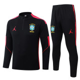 26-27 Brazil High Quality Half Pull Tracksuit