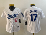 2026 MLB Los Angeles Dodgers New Pattern Kids Jersey童装