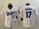 2026 MLB Los Angeles Dodgers New Pattern Kids Jersey童装