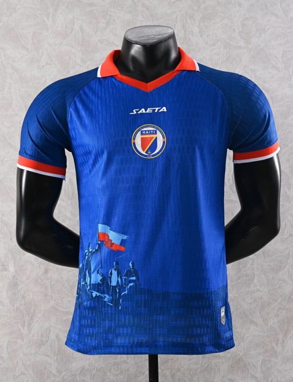 2026 Haiti Home Player Version Soccer Jersey