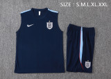 26-27 England High Quality Tank Top And Shorts Suit