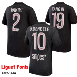 25-26 PSG Fourth Fans Soccer Jersey 1:1 Thai Quality