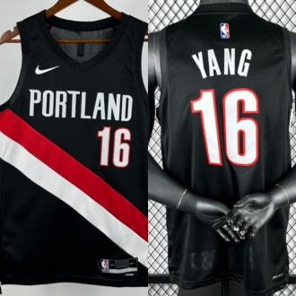 26-27  TRAIL BLAZERS Top Quality Hot Pressing NBA Jersey