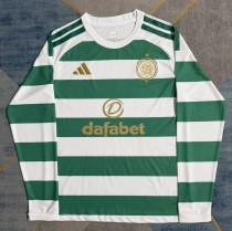 26-27 Celtic Home Long Sleeve Fans Soccer Jersey (长袖)