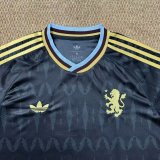 26-27 Aston Villa Away Fans Soccer Jersey