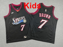 2026  76ERS Top Quality Hot Pressing Kids NBA Jersey