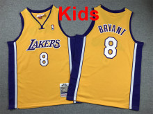 2026  L.A. Lakers Top Quality Hot Pressing Kids NBA Jersey