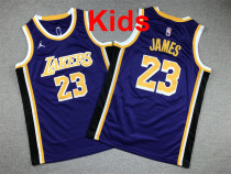 2026  L.A. Lakers Top Quality Hot Pressing Kids NBA Jersey