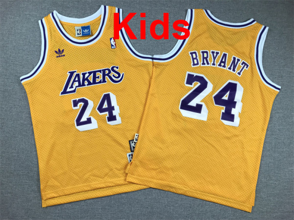 2026  L.A. Lakers Top Quality Hot Pressing Kids NBA Jersey