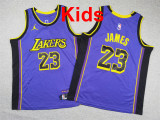 2026  L.A. Lakers Top Quality Hot Pressing Kids NBA Jersey