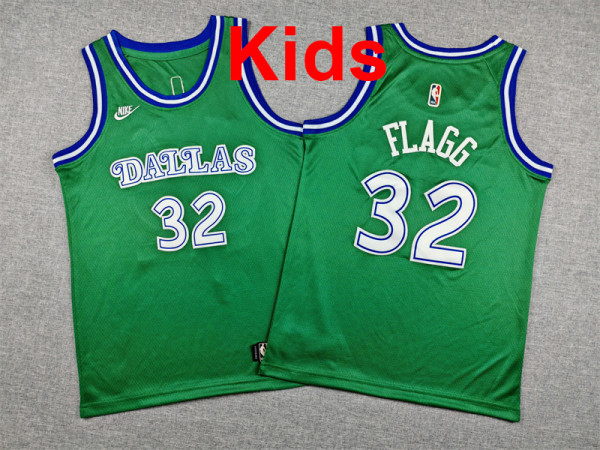 2026  Dallas Top Quality Hot Pressing Kids NBA Jersey