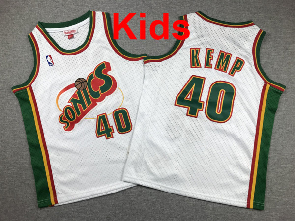 2026  OKC Top Quality Hot Pressing Kids NBA Jersey