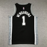 2026  Sa Spurs Top Quality Hot Pressing Kids NBA Jersey